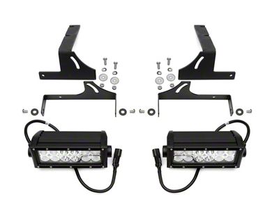 ZRoadz 6-Inch LED Light Bar Rear Bumper Mounting Brackets (05-15 Tacoma)