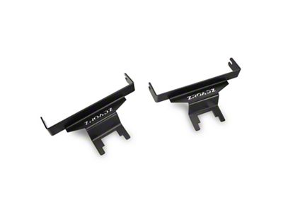 ZRoadz 6-Inch LED Light Bar Rear Window Hinge Mounting Brackets (18-25 Jeep Wrangler JL)