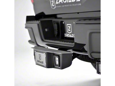 ZRoadz 2-Inch Receiver Hitch Step with 3-Inch LED Cube Lights (Universal; Some Adaptation May Be Required)