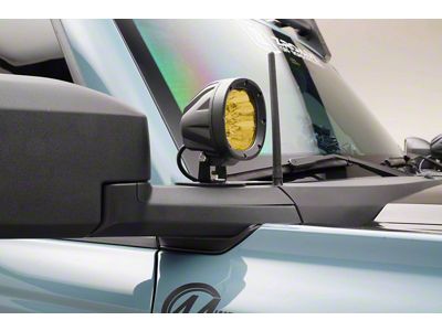 ZRoadz 4-Inch Amber LED Mirror/Ditch Light Kit (21-25 Bronco)