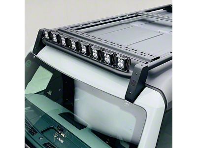 ZRoadz Modular Roof Rack with 3-Inch LED Pod Lights and 30-Inch LED Light Bar (21-25 Bronco 2-Door)