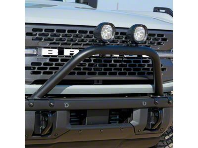 ZRoadz PreRunner Baja Standard Bar with 4-Inch Round White LED Pod Lights (21-25 Bronco w/ Modular Front Bumper)