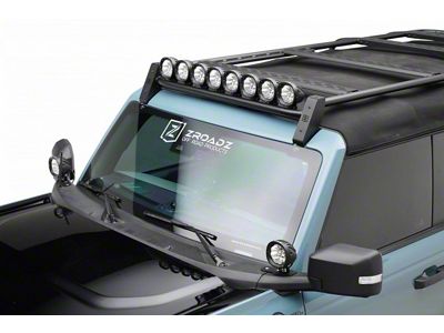 ZRoadz Roof Rack 4-Inch White LED Light Kit (21-25 Bronco w/ ZRoadz Roof Rack)