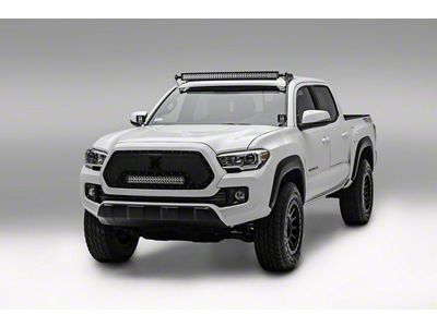 ZRoadz Two 3-Inch LED Pod Lights with Hood Hinge Mounting Brackets (16-23 Tacoma)