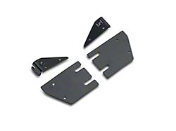 ZRoadz 30-Inch LED Light Bar Hood Cowl Mounting Brackets (20-25 Jeep Gladiator JT)