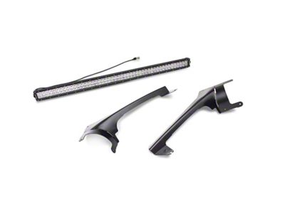 ZRoadz 50-Inch LED Light Bar with Roof Level Mounting Brackets (20-25 Jeep Gladiator JT, Excluding Mojave)