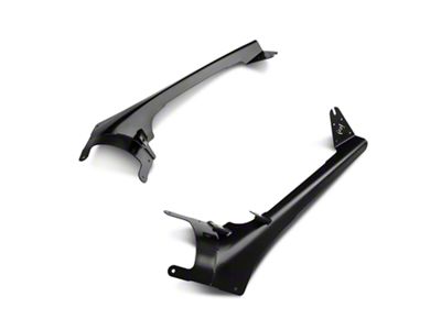 ZRoadz 50-Inch LED Light Bar and Four 3-Inch LED Light Cubes with Roof Level Mounting Brackets (20-25 Jeep Gladiator JT, Excluding Mojave)