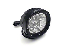 ZRoadz 4-Inch Round White LED Light; Flood/Spot Beam (Universal; Some Adaptation May Be Required)