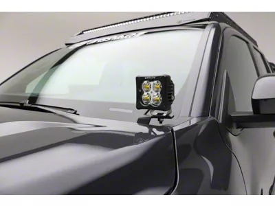 ZRoadz 3-Inch Amber LED Pod Lights with Ditch Light Mounting Brackets (24-25 Tacoma)