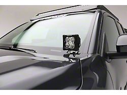 ZRoadz 3-Inch White LED Pod Lights with Ditch Light Mounting Brackets (24-25 Tacoma)