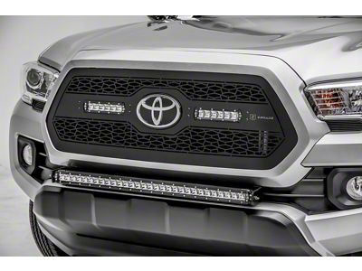 ZRoadz 30-Inch Single Row LED Light Bar with Front Bumper Mounting Brackets (18-23 Tacoma)