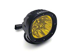 ZRoadz 4-Inch Round Amber LED Light; Flood/Spot Beam (Universal; Some Adaptation May Be Required)