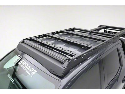 ZRoadz Roof Rack with LED Diffuser and 40-Inch Single Row LED Light Bar (24-25 Tacoma Double Cab)