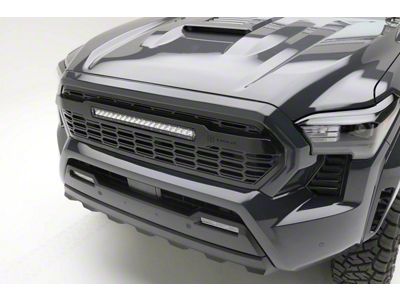 ZRoadz Upper Replacement Grille with 20-Inch LED Light Bar; Black (24-25 Tacoma w/o Forward Facing Camera)