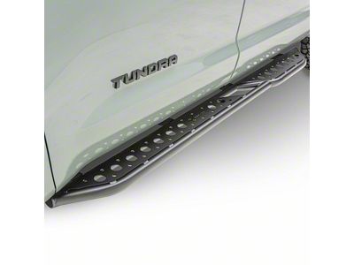 ZRoadz Side Step Bars; Textured Black (14-21 Tundra CrewMax)