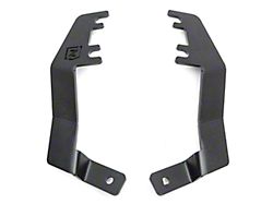 ZRoadz Two 3-Inch White LED Pod Light Hood Hinge Mounting Brackets (22-25 Tundra)