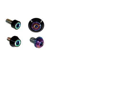 ZSPEC Design Stage 3 Dress Up Bolts Fastener Kit; Titanium and Billet; Burned/Black (21-25 2.7L EcoBoost Bronco)