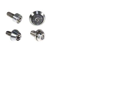 ZSPEC Design Stage 3 Dress Up Bolts Fastener Kit; Titanium and Billet; Silver/Silver (21-25 2.7L EcoBoost Bronco)