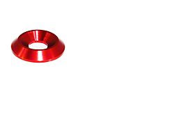 ZSPEC Design Stage 3 Dress Up Bolts Fastener Kit; Stainless and Billet; Gloss Red (21-26 2.7L EcoBoost Bronco)