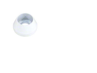 ZSPEC Design Bed Rope Hooks Fastener Kit; Stainless and Billet; Bright White (05-25 Frontier)
