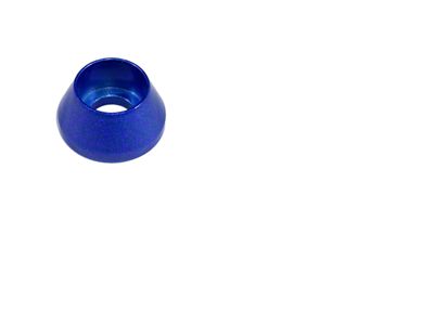 ZSPEC Design Bed Rope Hooks Fastener Kit; Stainless and Billet; Dark Blue (05-25 Frontier)