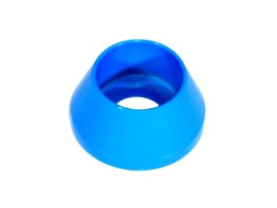 ZSPEC Design Bed Rope Hooks Fastener Kit; Stainless and Billet; Gulf Blue (05-25 Frontier)