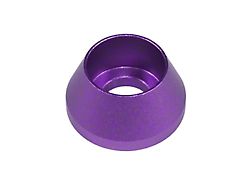 ZSPEC Design Bed Rope Hooks Fastener Kit; Stainless and Billet; Matte Purple (05-26 Frontier)