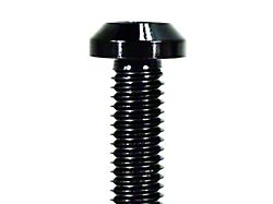 ZSPEC Design Bed Rope Hooks Fastener Kit; Titanium; Black (05-25 Frontier)
