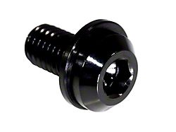 ZSPEC Design Off-Road Step Rails Fastener Kit; Grade-5 Titanium; Black (22-25 Frontier)