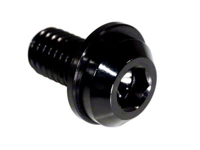 ZSPEC Design Off-Road Step Rails Fastener Kit; Grade-5 Titanium; Black (22-25 Frontier)