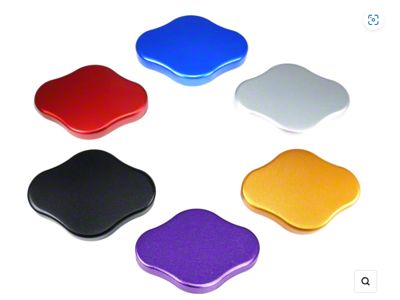 ZSPEC Design Radiator Cap Cover; Billet; Black with ZSPEC Logo (05-25 Frontier)