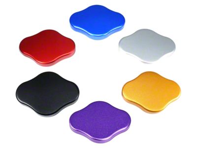 ZSPEC Design Radiator Cap Cover; Billet; Red (05-25 Frontier)