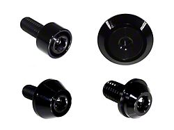 ZSPEC Design Stage 2 Dress Up Bolts Fastener Kit; Titanium and Billet; Black/Black (22-26 Frontier)