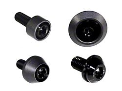 ZSPEC Design Stage 2 Dress Up Bolts Fastener Kit; Titanium and Billet; Black/Gunmetal (22-26 Frontier)