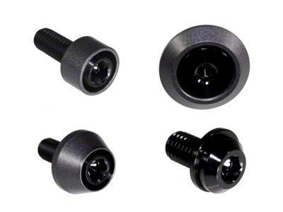 ZSPEC Design Stage 2 Dress Up Bolts Fastener Kit; Titanium and Billet; Black/Gunmetal (22-25 Frontier)