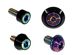 ZSPEC Design Stage 2 Dress Up Bolts Fastener Kit; Titanium and Billet; Burned/Black (22-26 Frontier)