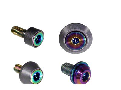ZSPEC Design Stage 2 Dress Up Bolts Fastener Kit; Titanium and Billet; Burned/Gunmetal (22-25 Frontier)