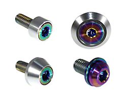 ZSPEC Design Stage 2 Dress Up Bolts Fastener Kit; Titanium and Billet; Burned/Silver (22-25 Frontier)