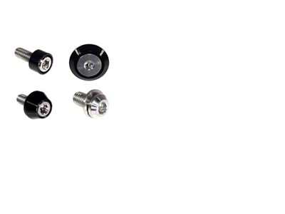 ZSPEC Design Stage 2 Dress Up Bolts Fastener Kit; Titanium and Billet; Silver/Black (05-21 Frontier)