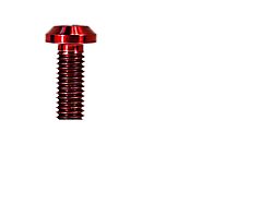 ZSPEC Design Utili-Track Fastener and Washer; Titanium; Red (05-26 Frontier)