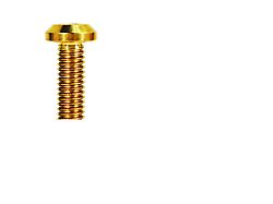 ZSPEC Design Utili-Track Sides and Rear Fastener Kit; Titanium; Gold (05-26 Frontier)