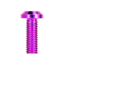ZSPEC Design Utili-Track Sides and Rear Fastener Kit; Titanium; Purple (05-25 Frontier)