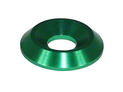 ZSPEC Design Stage 2 Dress Up Bolts Fastener Kit; Stainless and Billet; Green (14-21 3.2L Jeep Cherokee KL)