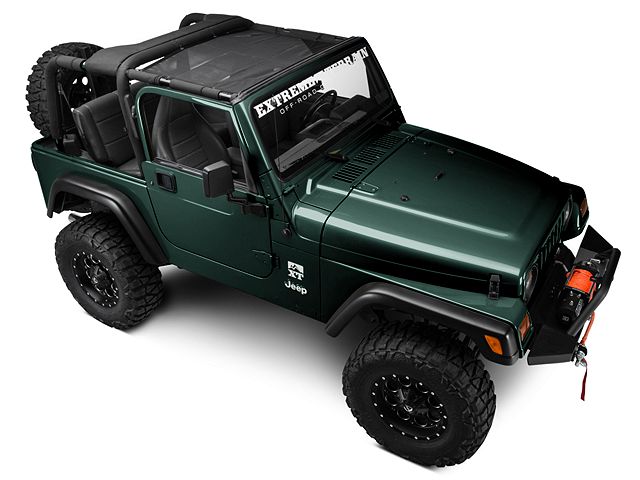 RedRock Jeep Wrangler HalfShade Top J101179 (97-02 Jeep RedRock Jeep Wrangler HalfShade Top J101179 (97-02 Jeep