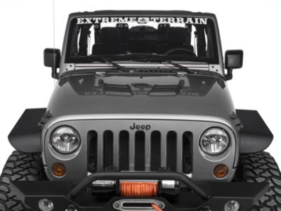 Jeep Wrangler Hood Rugged Ridge Hood Vents Black Performance