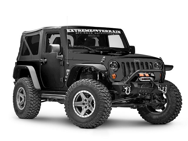 RedRock Jeep Wrangler Stubby HD Pre-Runner Winch Front RedRock Jeep Wrangler Stubby HD Pre-Runner Winch Front