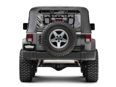 Smittybilt Jeep Wrangler Defender Rack Tailgate Basket 76718 (07 
