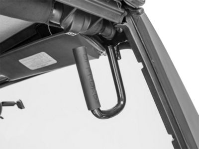 Vehicleautopartszone Handles 2-Piece Black Steel Front Grab Handles For 1997-2006 Jeep Wrangler TJ Jeep Wrangler Door Handle Inserts - Foto 5