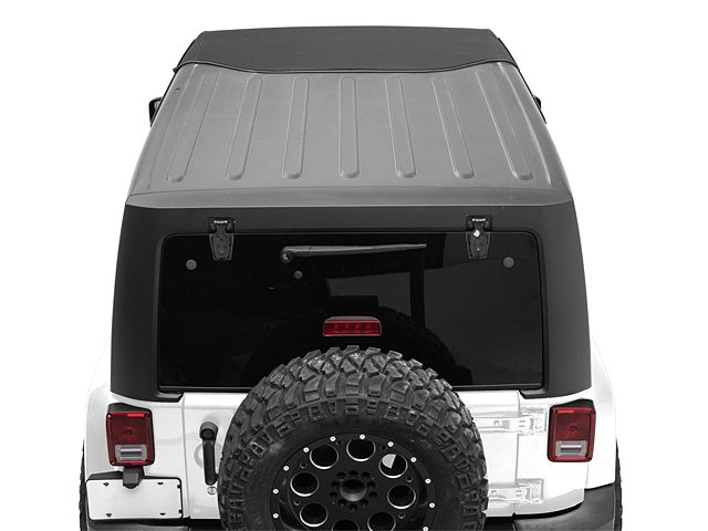 Bestop Jeep Wrangler Sunrider for Factory Hard Tops; Black Bestop Jeep Wrangler Sunrider for Factory Hard Tops; Black