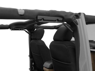 RedRock Steel Rear Grab Handles (07-18 Jeep Wrangler JK)